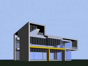 architecture 412 3D Model