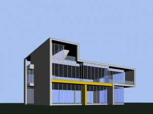 建筑 412 3D 模型