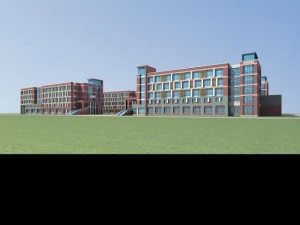 建築 416 3Dモデル