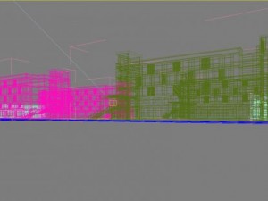 architecture 416 3D Model