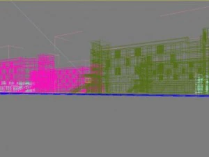 architecture 416 3D Model
