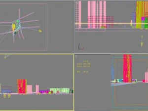 architecture 418 3D Model