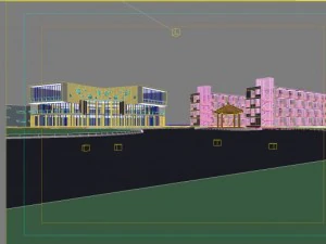 architecture 419 3D Model