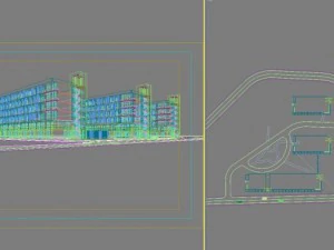 architecture 420 3D Model
