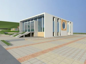 arsitektur 421 Model 3D