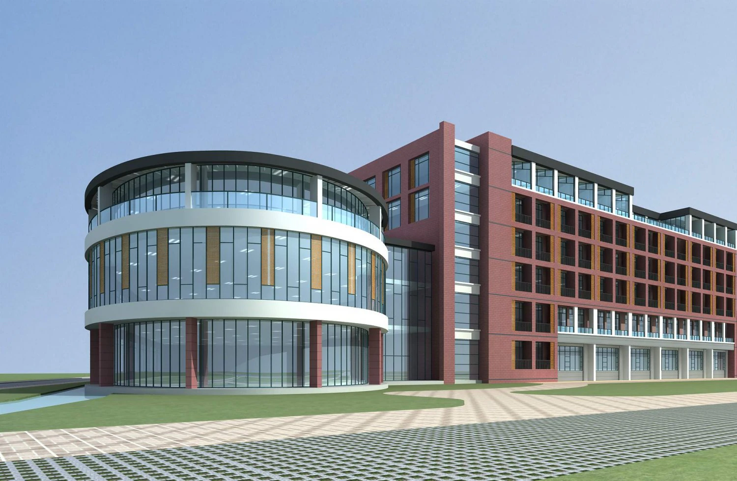 architecture 422 3D Model .c4d .max .obj .3ds .fbx .stl .blend 