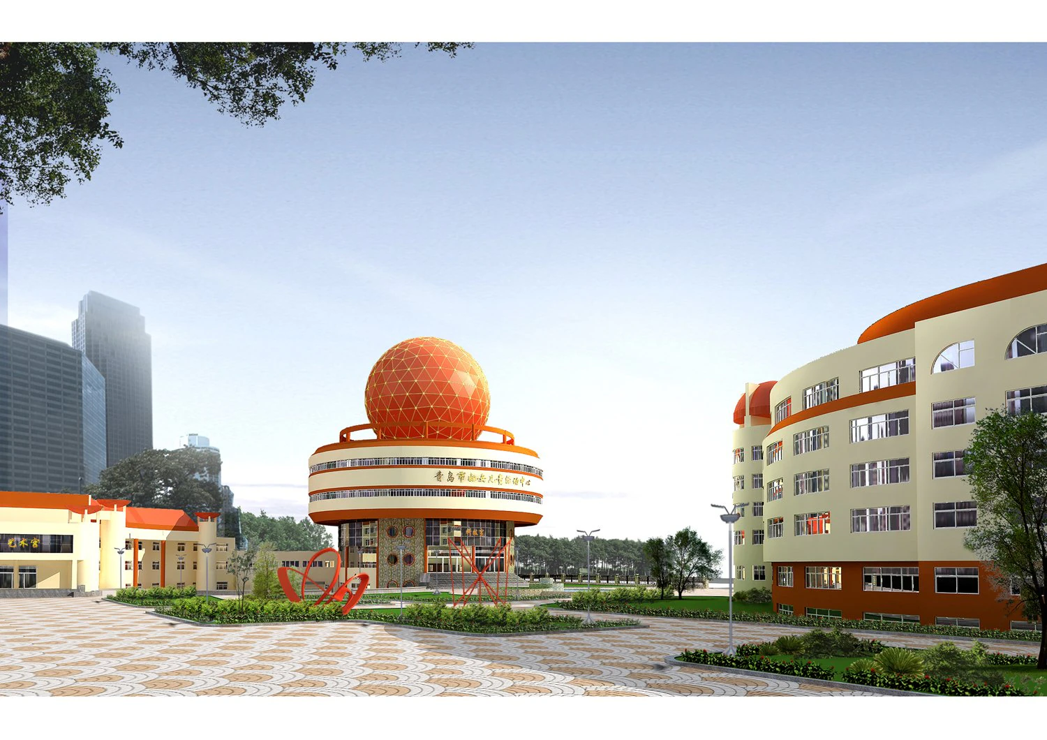 architecture 423 3D Model .c4d .max .obj .3ds .fbx .stl .blend 