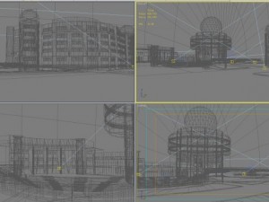 architecture 423 3D Model
