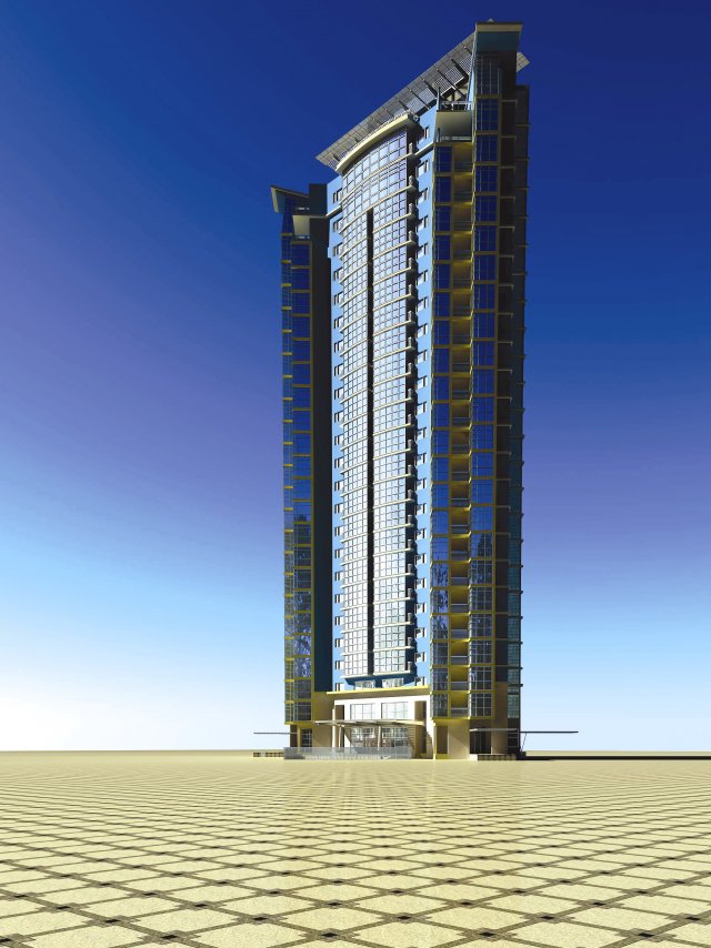 architecture 426 3D Model .c4d .max .obj .3ds .fbx .stl .blend 