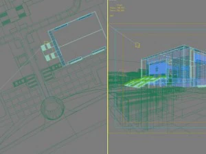 architecture 428 3D Model