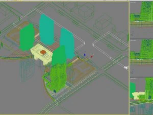 architecture 429 3D Model