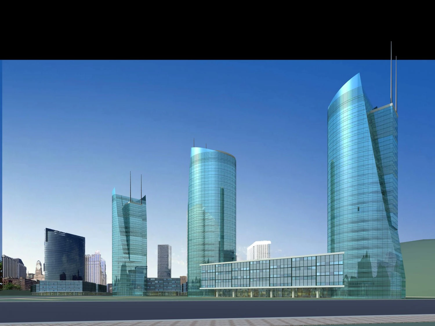 architecture 431 3D Model .c4d .max .obj .3ds .fbx .stl .blend 