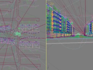 architecture 438 3D Model