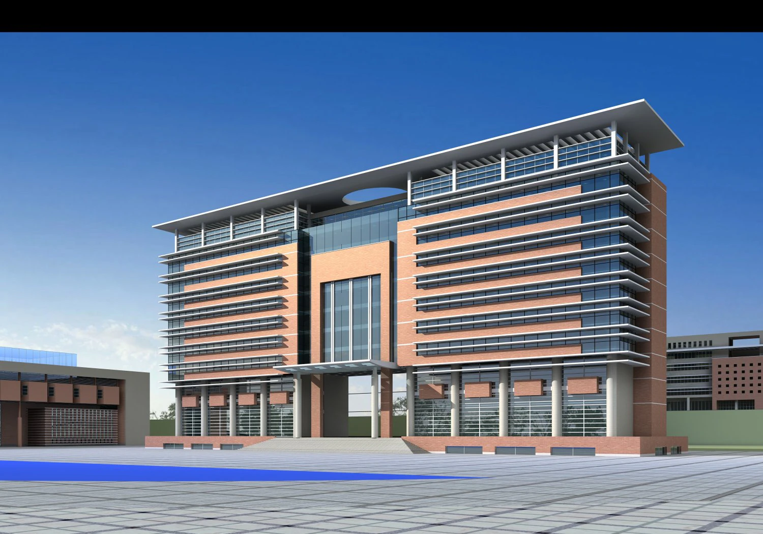 architecture 441 3D Model .c4d .max .obj .3ds .fbx .stl .blend 