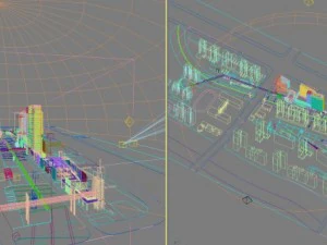 architecture 442 3D Model