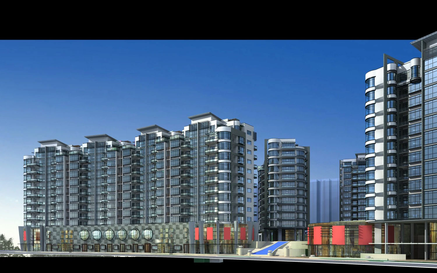 architecture 443 3D Model .c4d .max .obj .3ds .fbx .stl .blend 