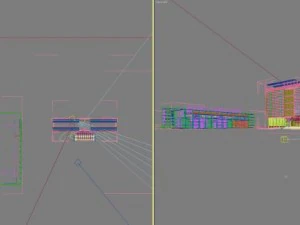 architecture 444 3D Model