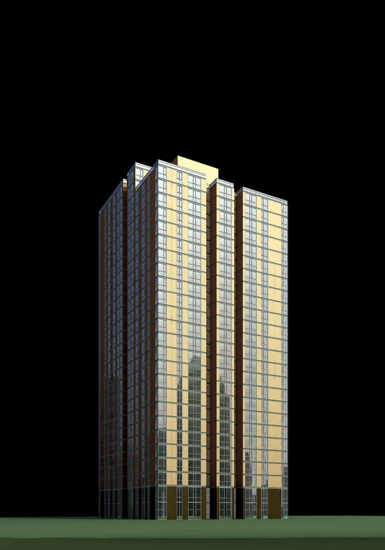 architecture 445 3D Model .c4d .max .obj .3ds .fbx .stl .blend 