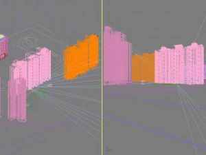 architecture 446 3D Model