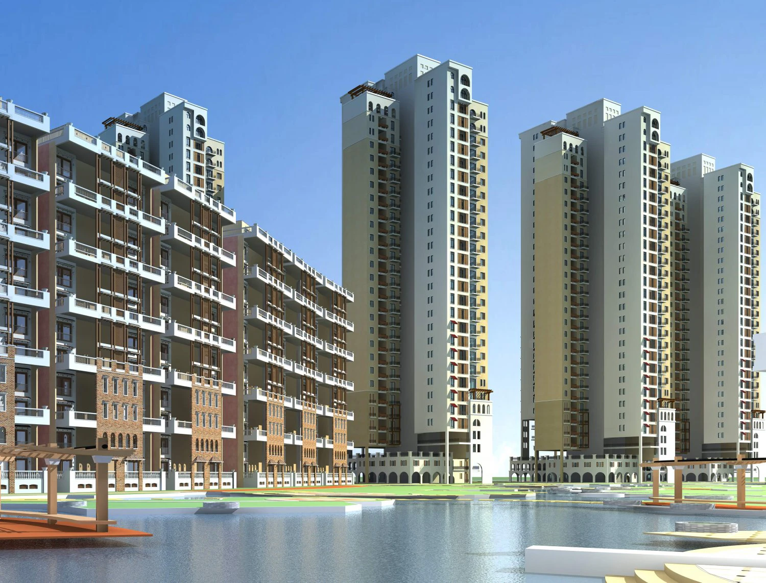 architettura 447 Modello 3D .c4d .max .obj .3ds .fbx .stl .blend 