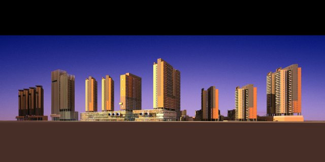 architecture 451 3D Model .c4d .max .obj .3ds .fbx .stl .blend 