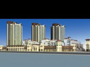 architecture 455 3D Model