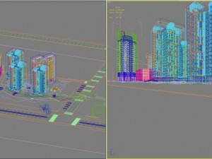 architecture 456 3D 모델