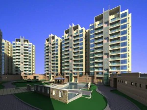 architecture 460 Modèle 3D