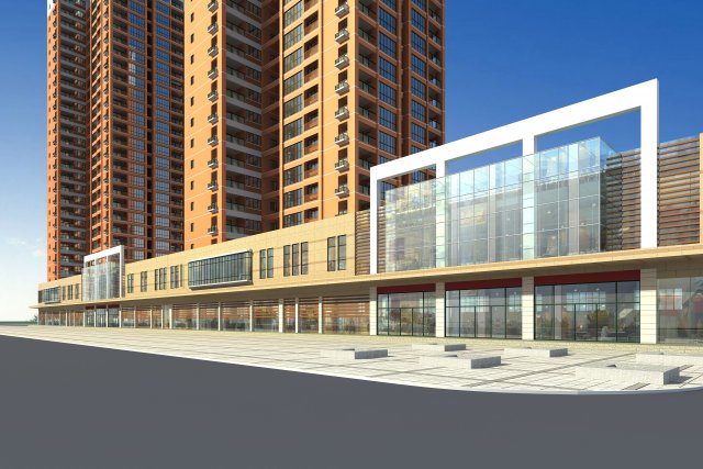 architecture 463 3D 模型 .c4d .max .obj .3ds .fbx .stl .blend 