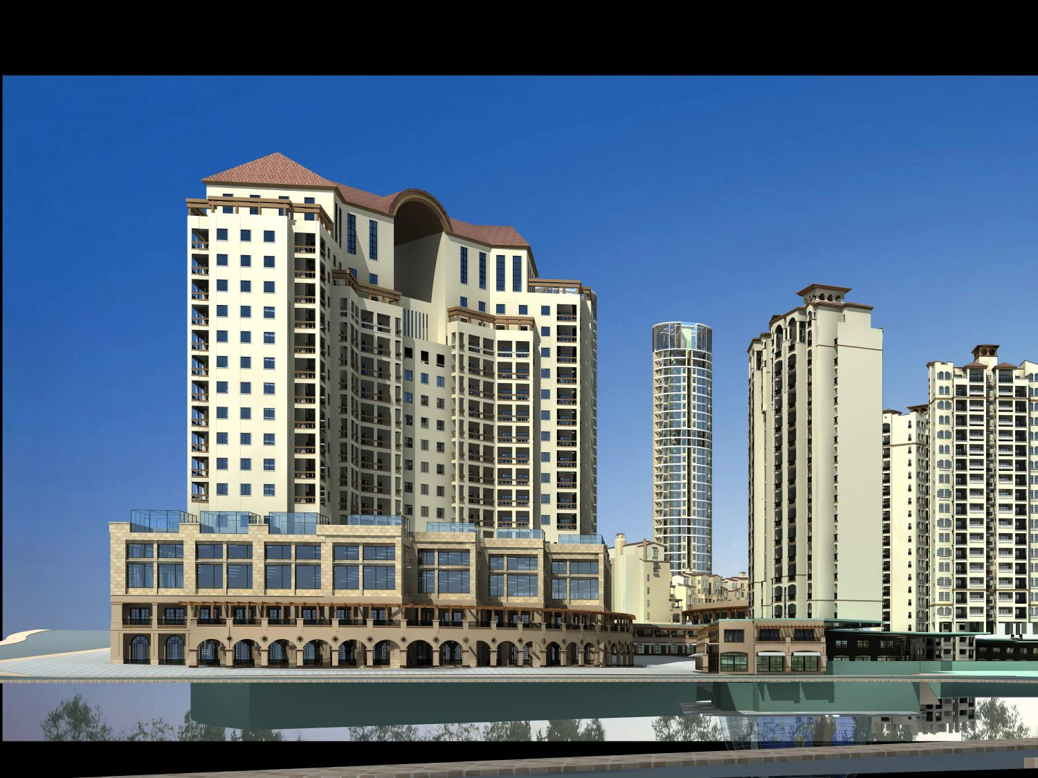 architecture 467 3D Model .c4d .max .obj .3ds .fbx .stl .blend 