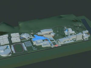 architecture 468 3D Model