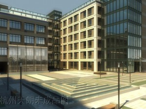 architecture 470 3D 模型