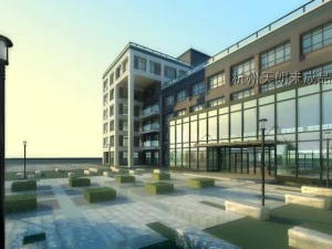 architecture 470 3D Model