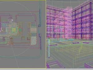 architecture 470 3D Model