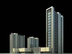 architecture 474 3D Model