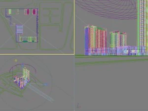 architecture 474 3D Model