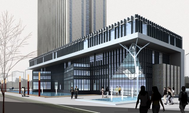 architecture 476 3D Model .c4d .max .obj .3ds .fbx .stl .blend 