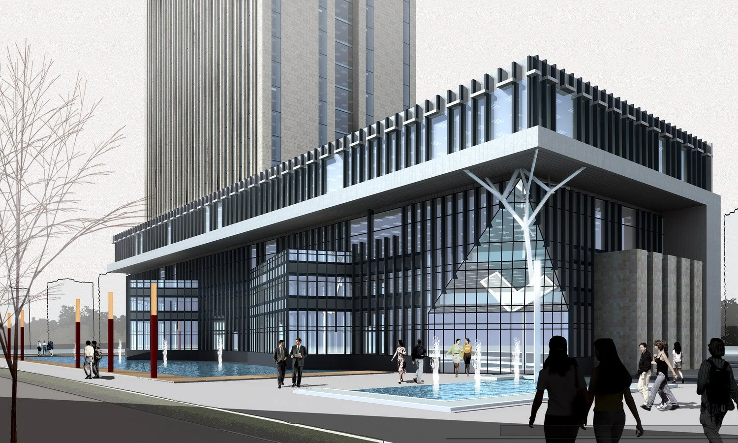 architecture 476 3D Model .c4d .max .obj .3ds .fbx .stl .blend 