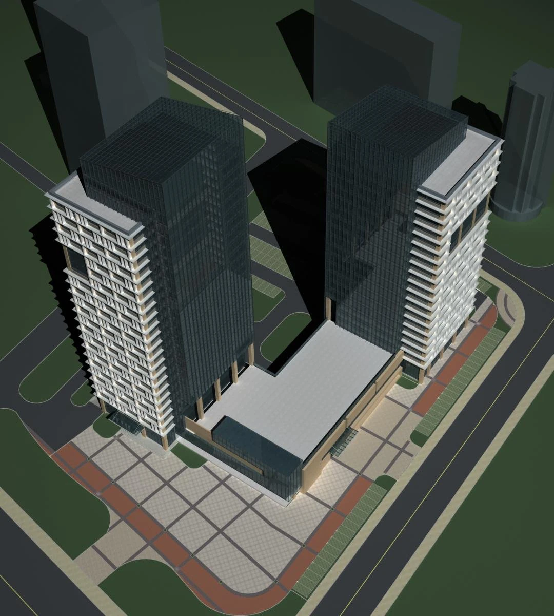 architecture 480 3D Model .c4d .max .obj .3ds .fbx .stl .blend 