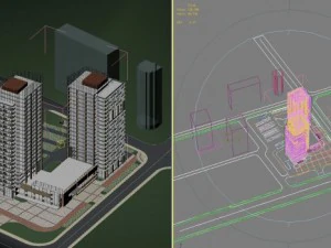 architecture 480 3D Model