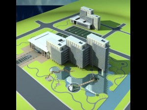 architecture 481 3D Model