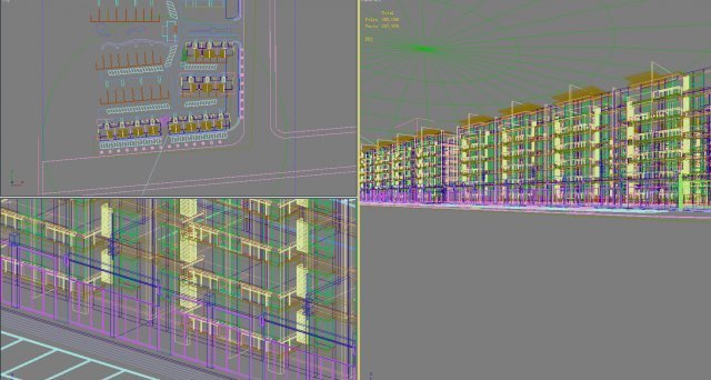 architecture 483 3Dモデル .c4d .max .obj .3ds .fbx .stl .blend 