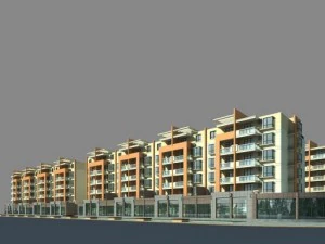 architecture 483 3D Model