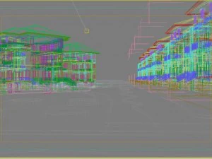 architecture 487 3D Model