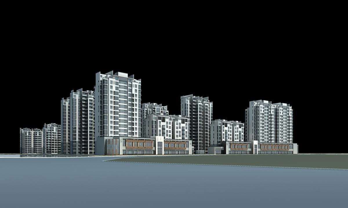 architecture 489 3D Model .c4d .max .obj .3ds .fbx .stl .blend 
