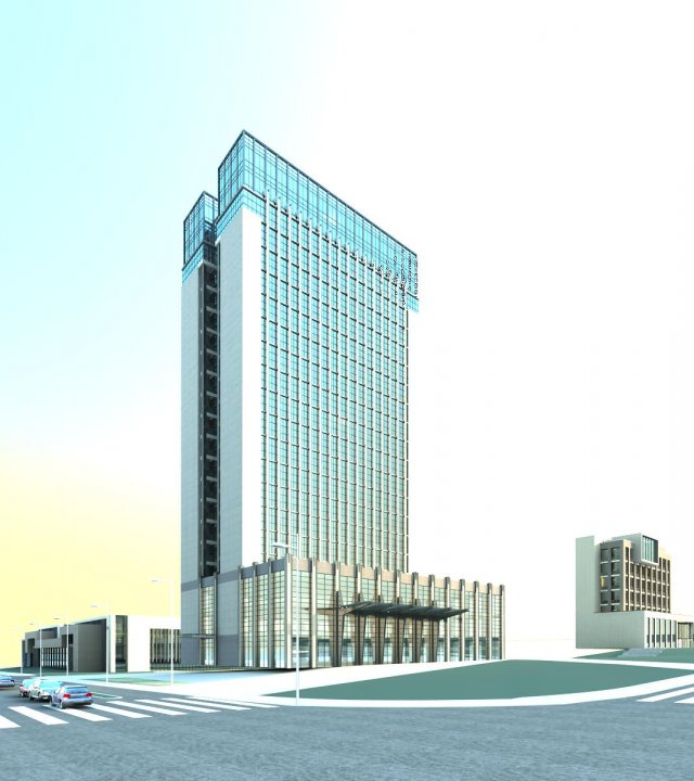 architecture 492 3D-Modell .c4d .max .obj .3ds .fbx .stl .blend 