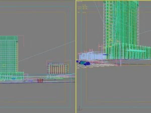 architecture 492 3D Model