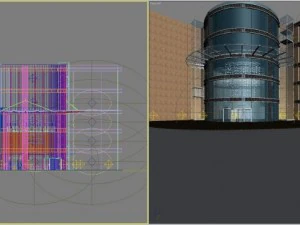 architecture 494 3D Model