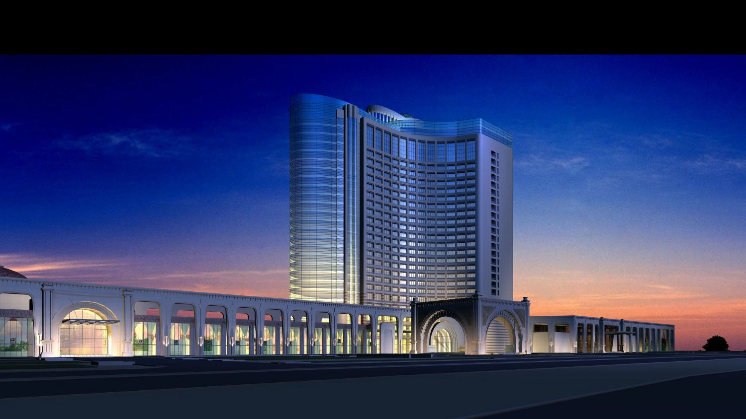 architecture 497 3D Model .c4d .max .obj .3ds .fbx .stl .blend 