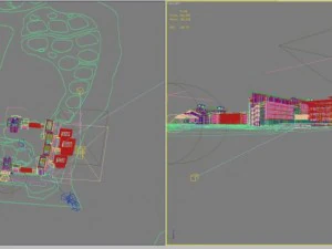 architecture 498 3D Model